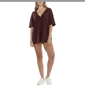 Hot Shot T Romper NWOT